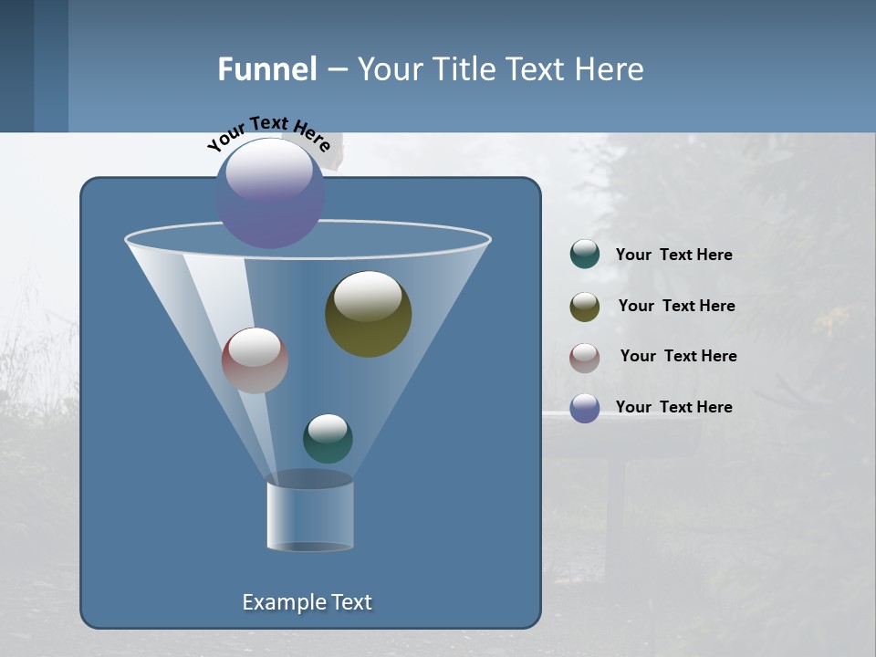 Caucasian Standing Wave PowerPoint Template