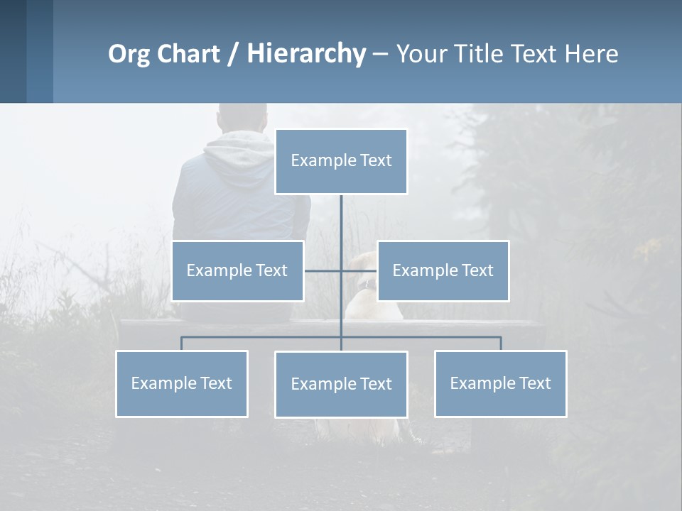 Caucasian Standing Wave PowerPoint Template