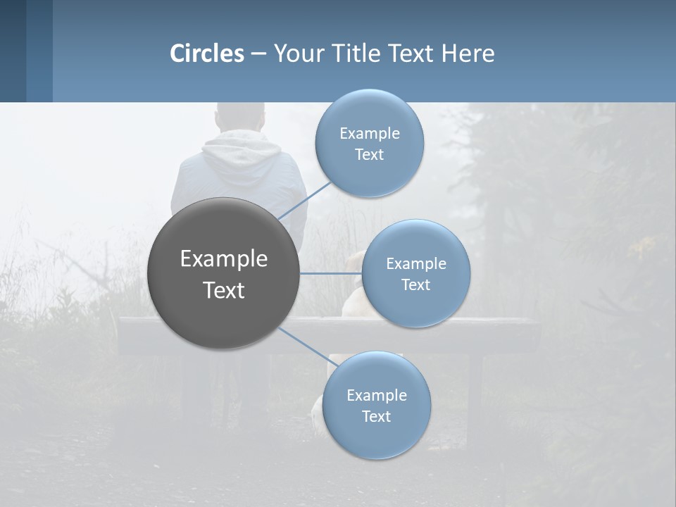Caucasian Standing Wave PowerPoint Template