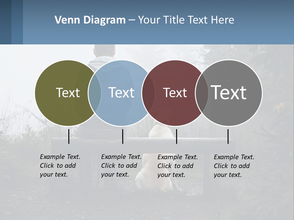 Caucasian Standing Wave PowerPoint Template