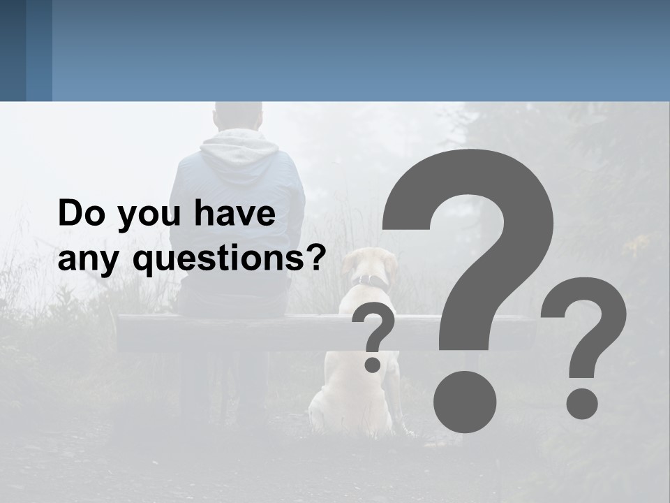 Caucasian Standing Wave PowerPoint Template