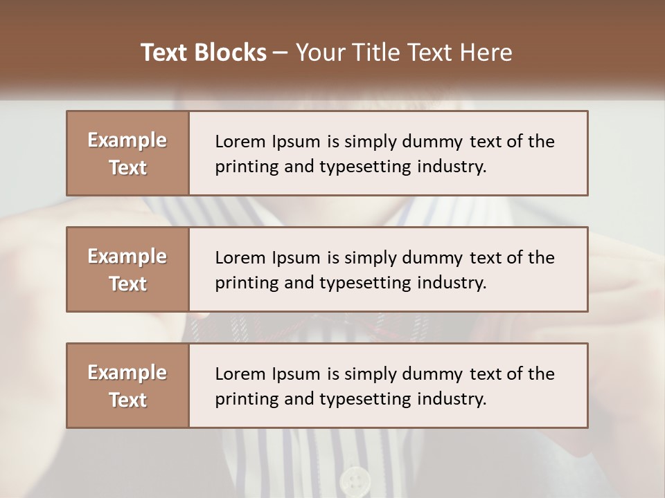 Sad Single Parent PowerPoint Template