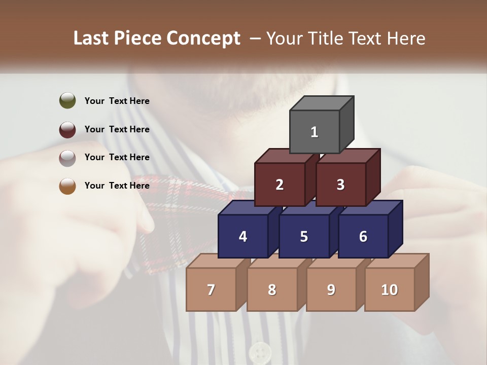 Sad Single Parent PowerPoint Template