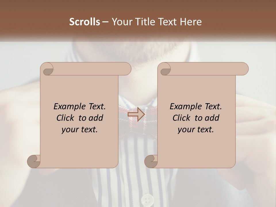Sad Single Parent PowerPoint Template