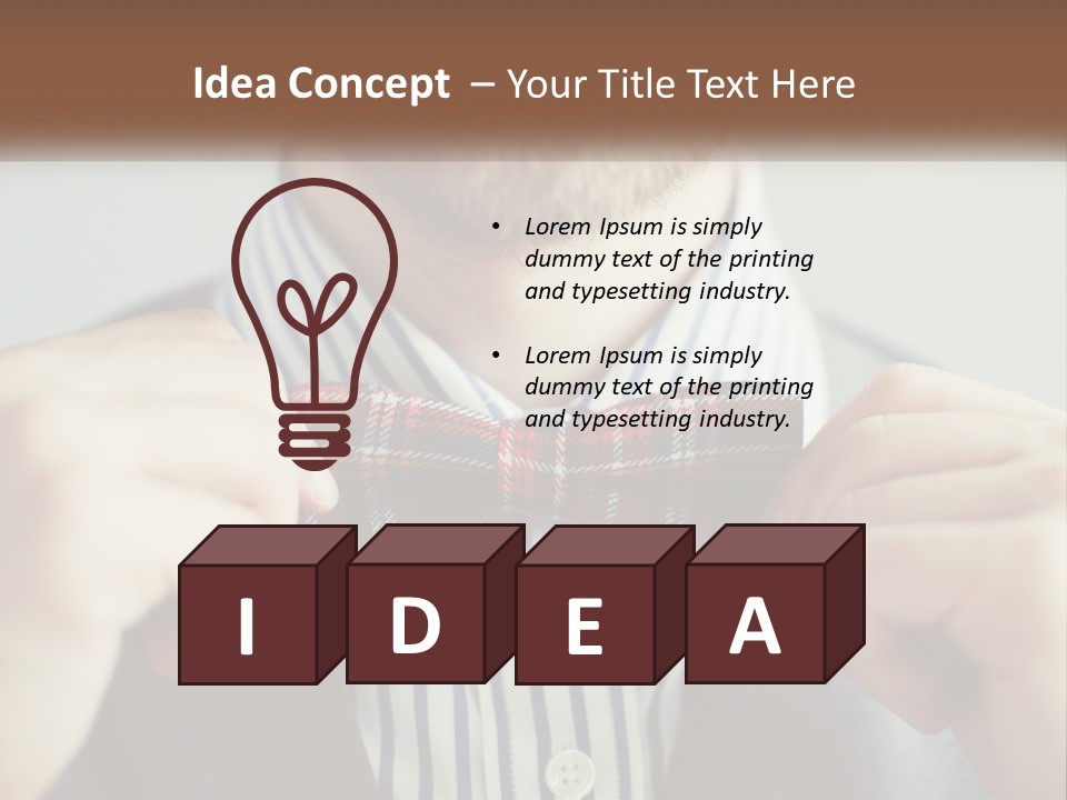 Sad Single Parent PowerPoint Template