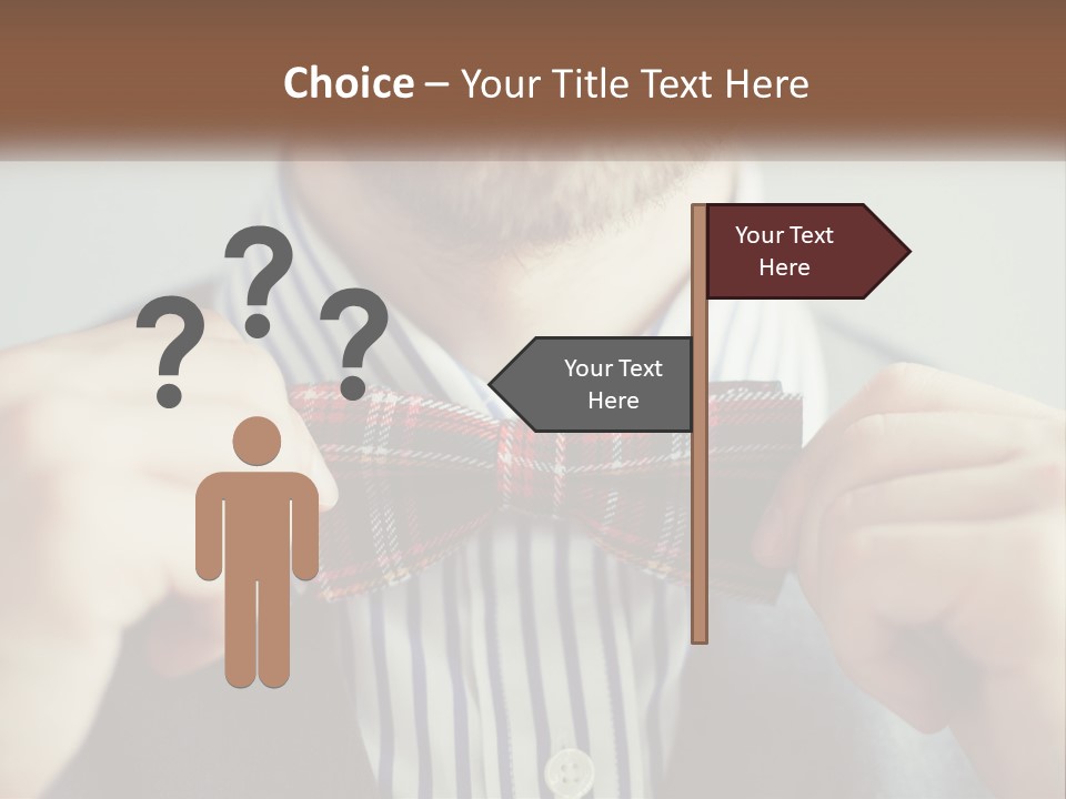 Sad Single Parent PowerPoint Template