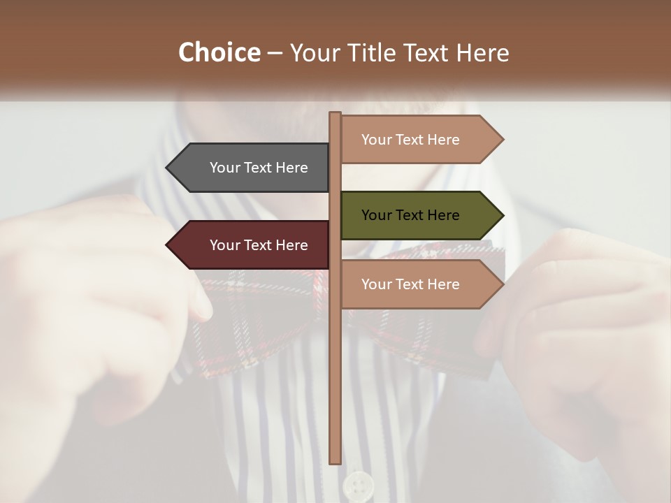 Sad Single Parent PowerPoint Template