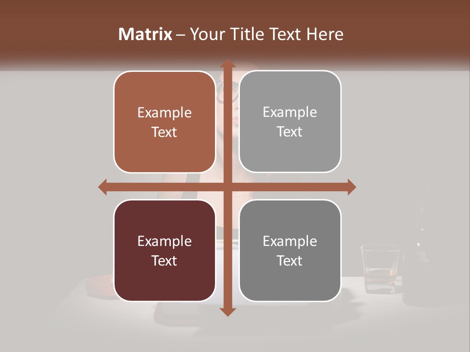 White Senior Calm PowerPoint Template