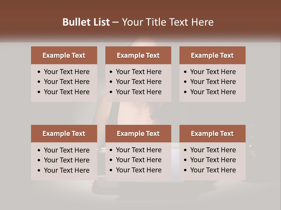 White Senior Calm PowerPoint Template