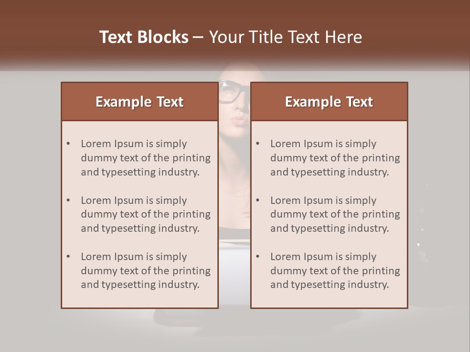 White Senior Calm PowerPoint Template