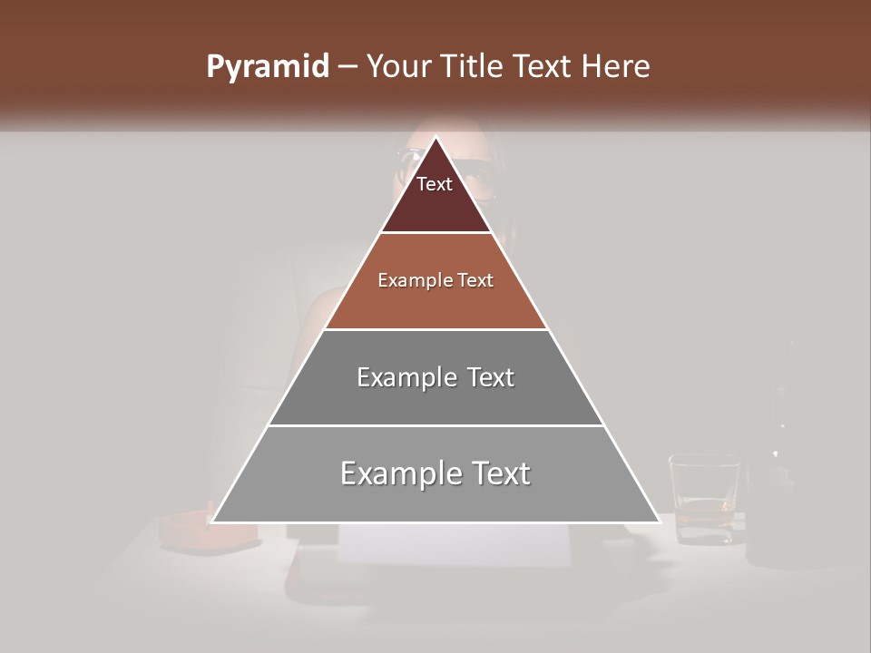 White Senior Calm PowerPoint Template