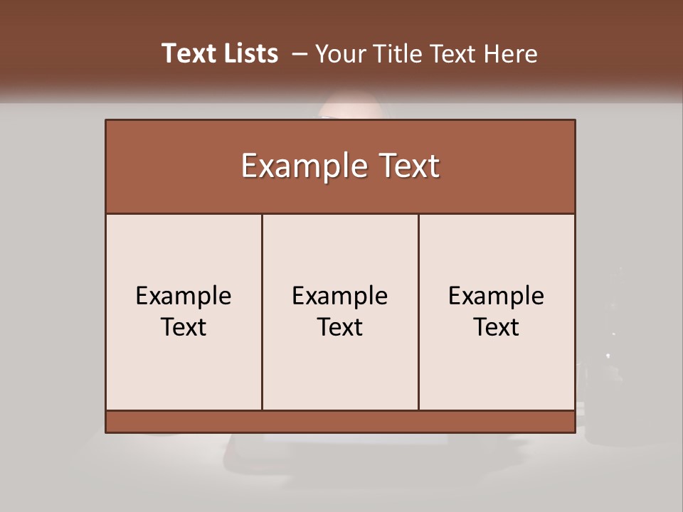 White Senior Calm PowerPoint Template