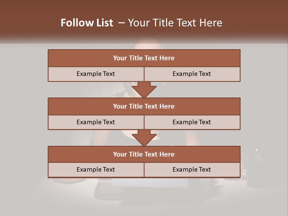 White Senior Calm PowerPoint Template