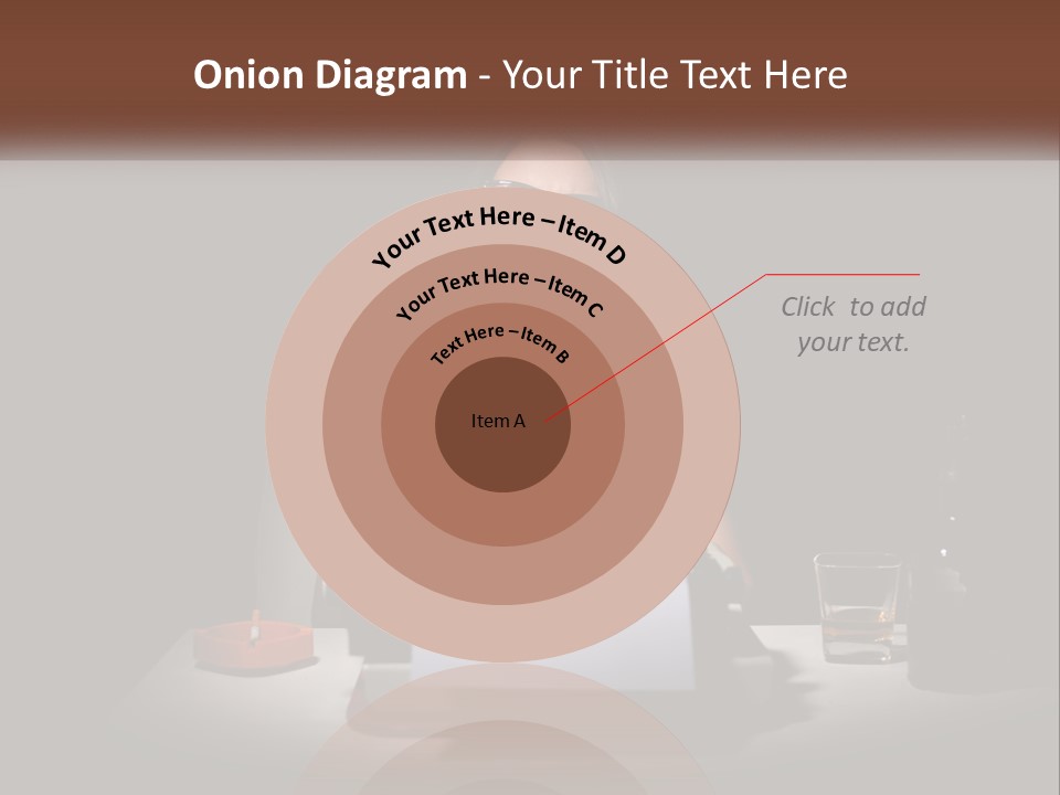 White Senior Calm PowerPoint Template