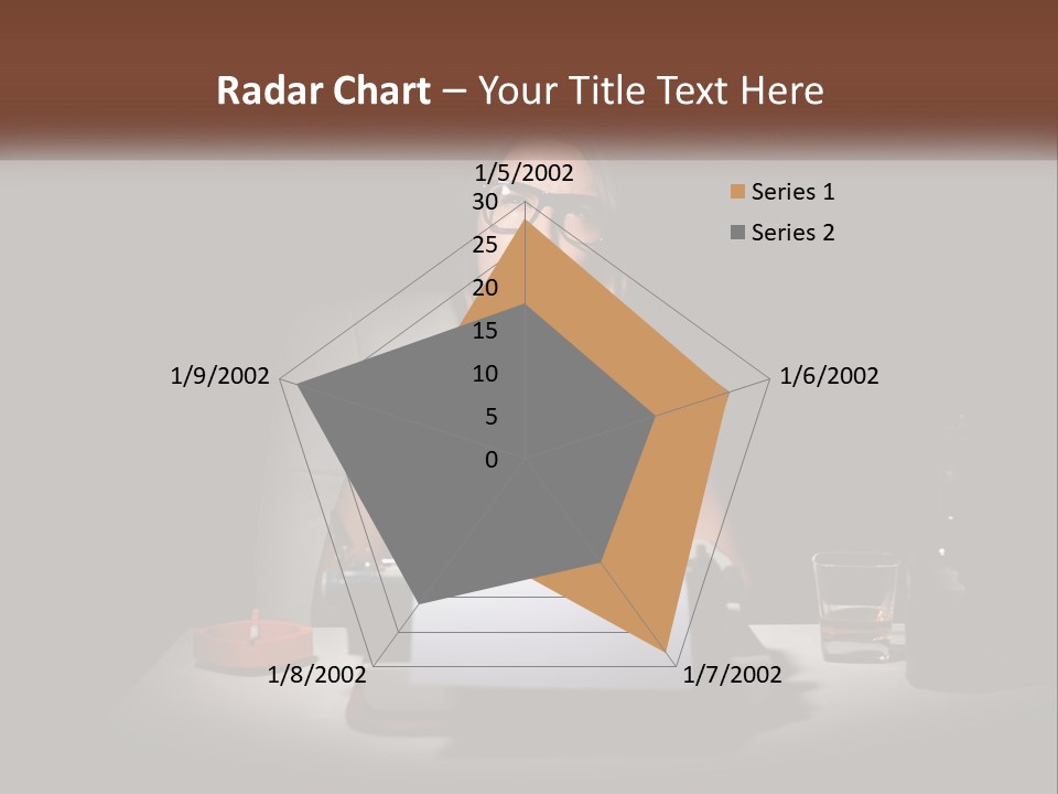 White Senior Calm PowerPoint Template