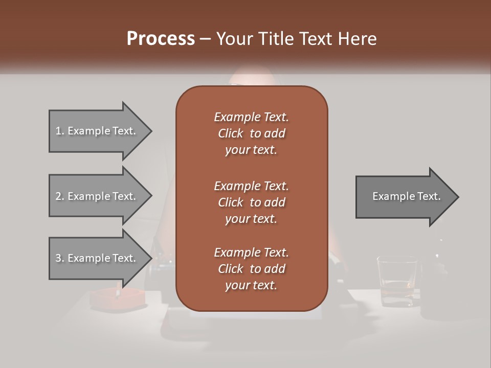 White Senior Calm PowerPoint Template