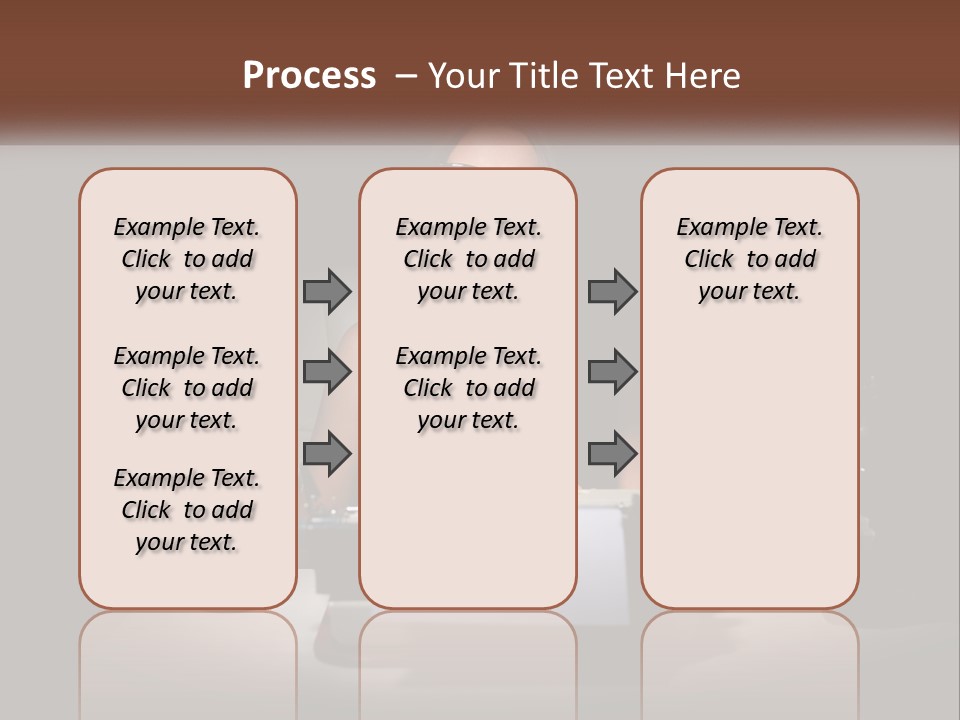 White Senior Calm PowerPoint Template