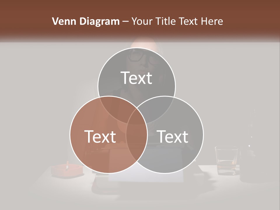 White Senior Calm PowerPoint Template