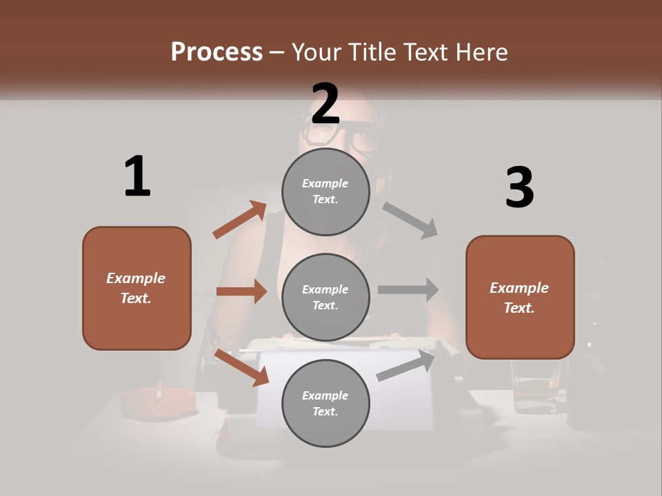 White Senior Calm PowerPoint Template