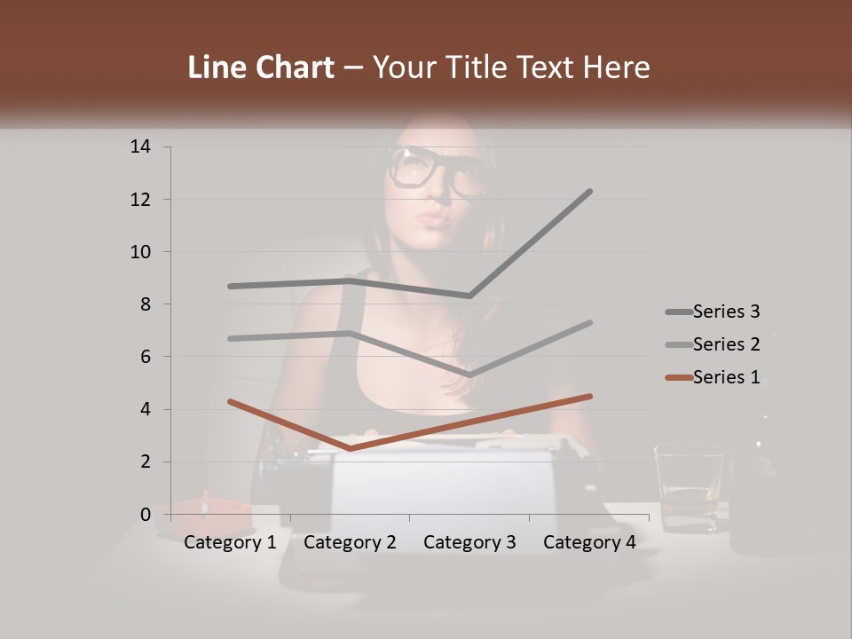 White Senior Calm PowerPoint Template