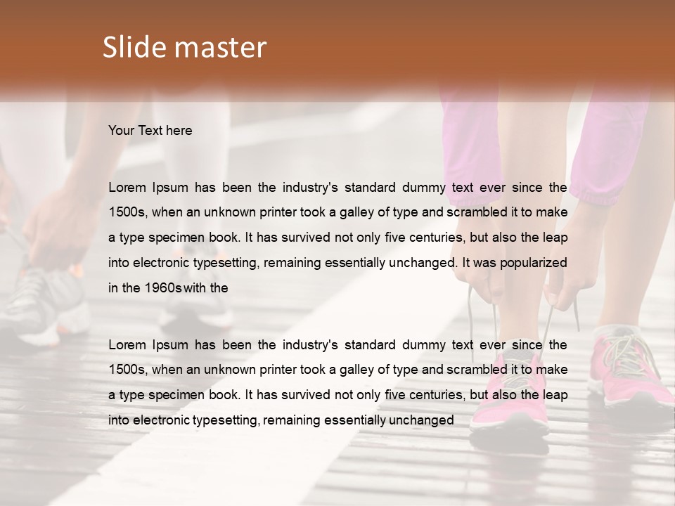 Mother Peaceful Sunset PowerPoint Template