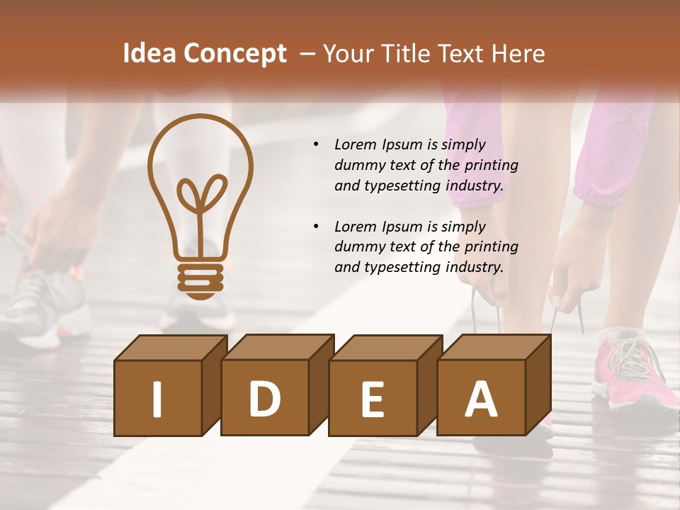 Mother Peaceful Sunset PowerPoint Template