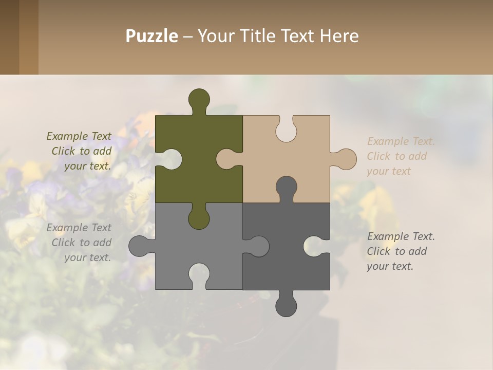 Peaceful Old Calm PowerPoint Template