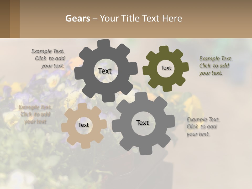 Peaceful Old Calm PowerPoint Template