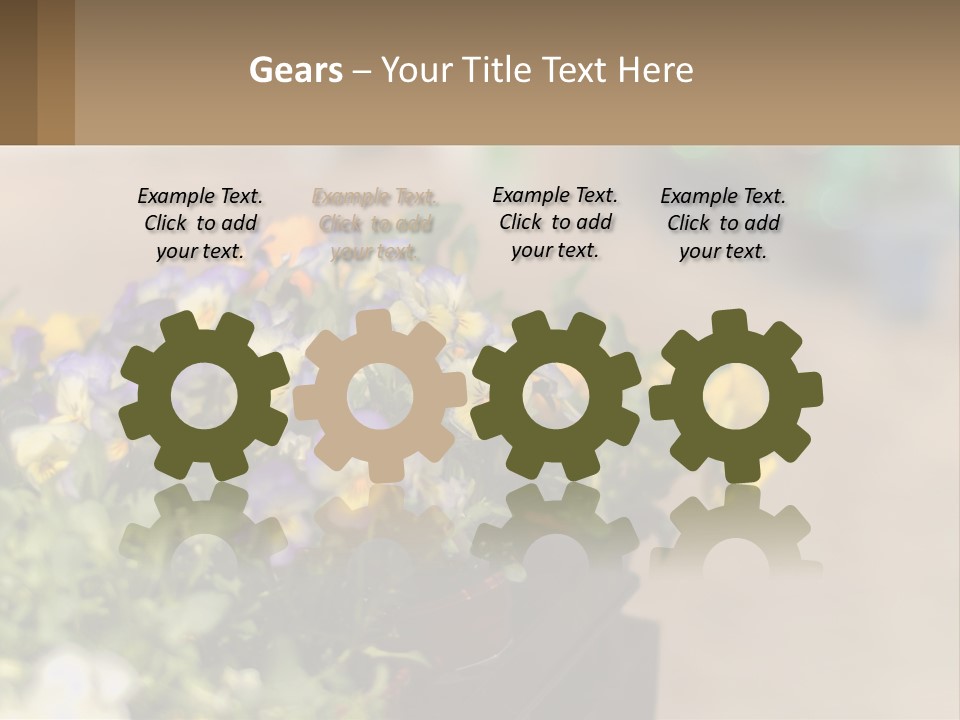 Peaceful Old Calm PowerPoint Template