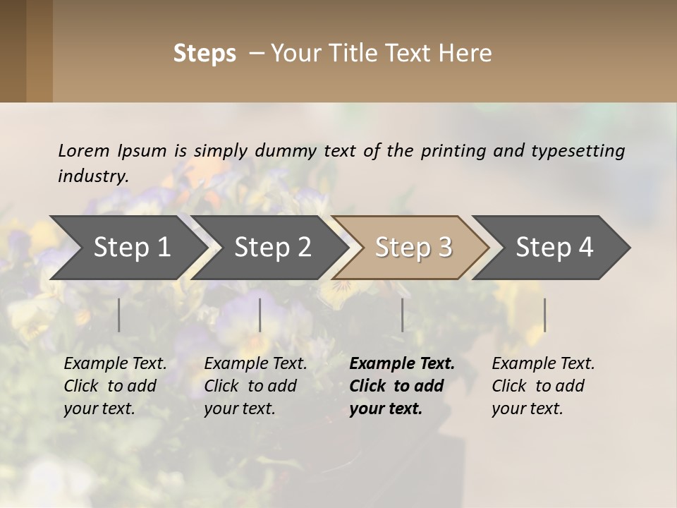 Peaceful Old Calm PowerPoint Template