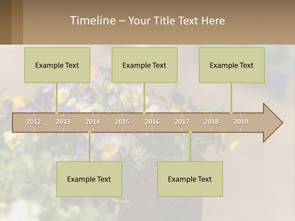 Peaceful Old Calm PowerPoint Template