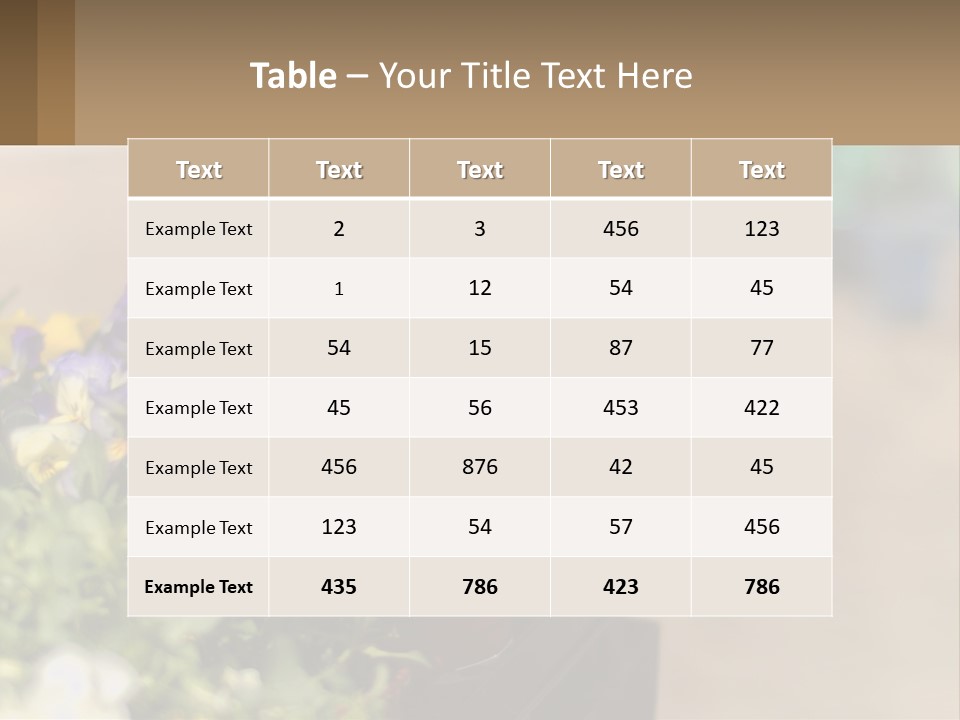 Peaceful Old Calm PowerPoint Template