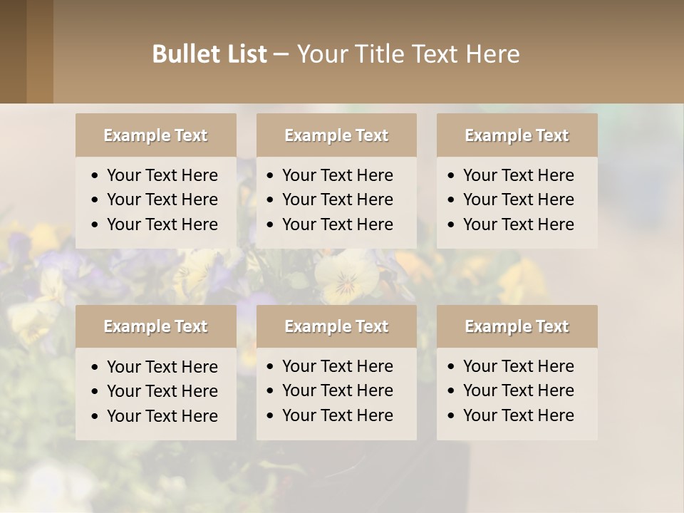 Peaceful Old Calm PowerPoint Template