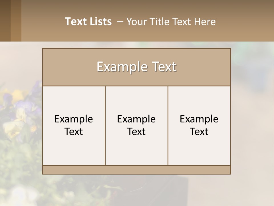 Peaceful Old Calm PowerPoint Template