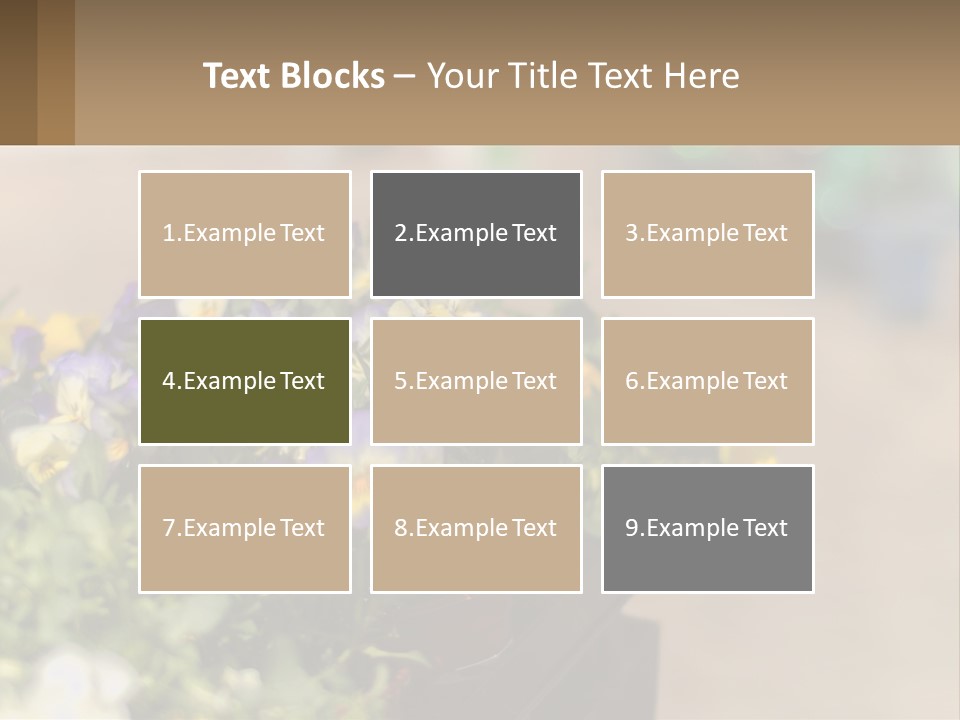 Peaceful Old Calm PowerPoint Template