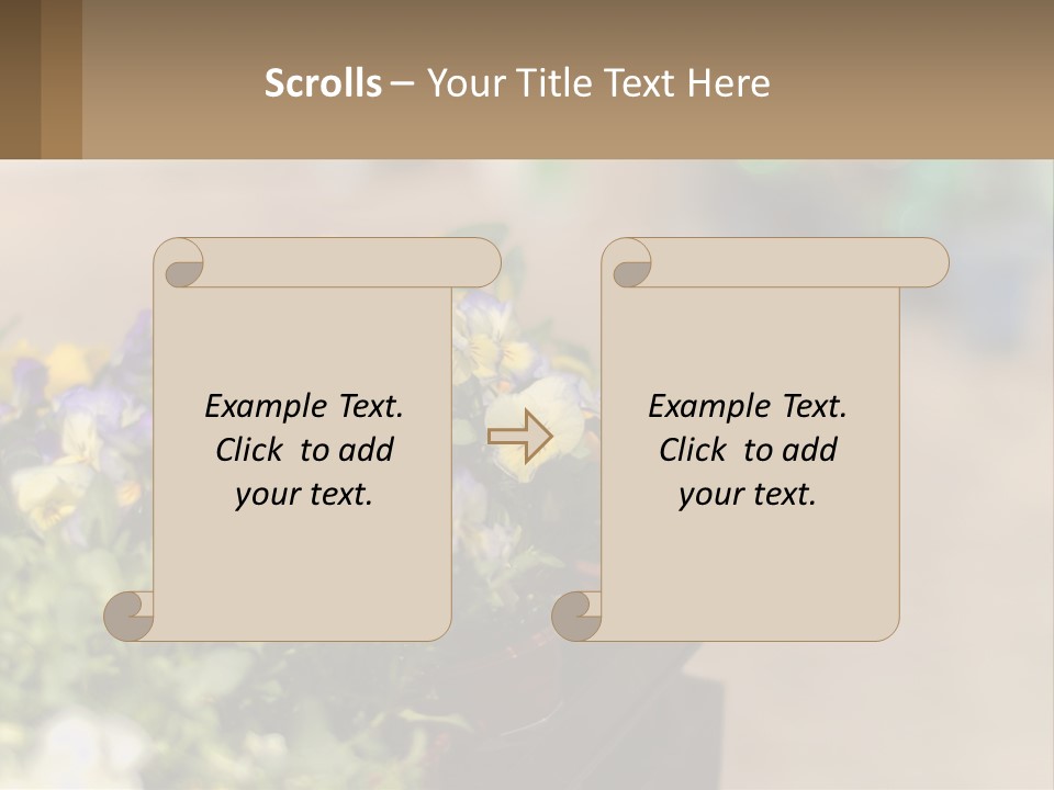 Peaceful Old Calm PowerPoint Template