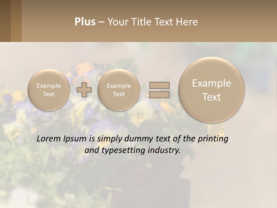 Peaceful Old Calm PowerPoint Template