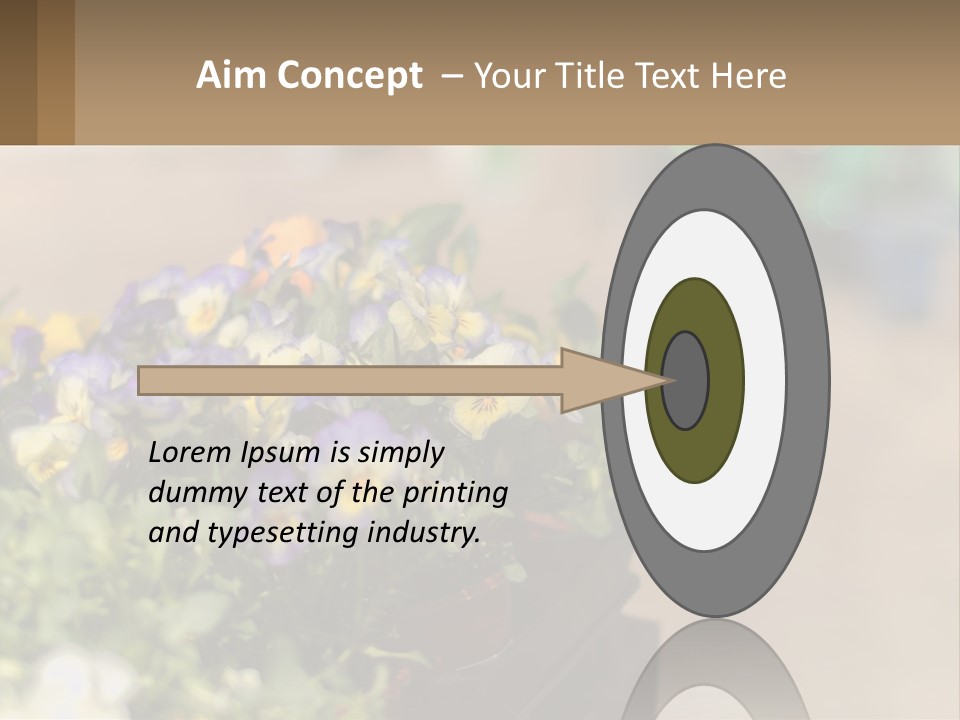 Peaceful Old Calm PowerPoint Template
