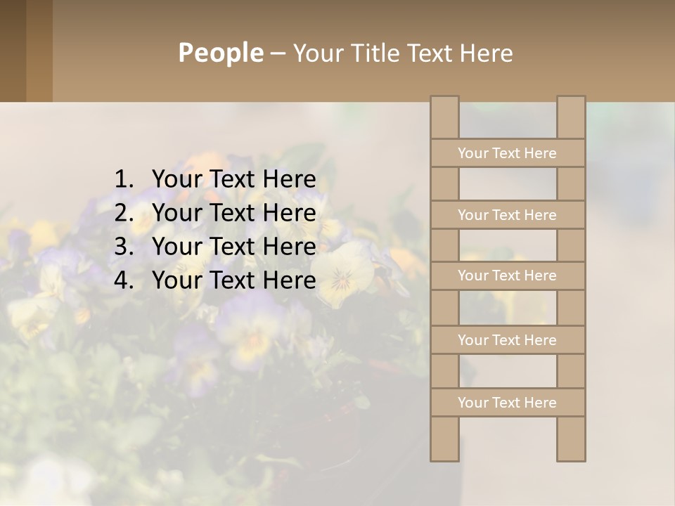 Peaceful Old Calm PowerPoint Template
