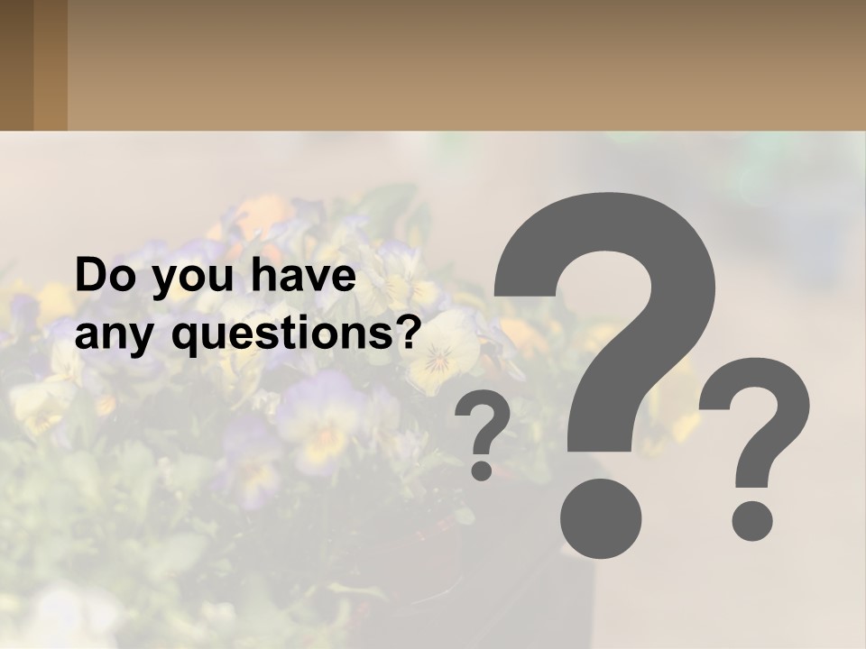 Peaceful Old Calm PowerPoint Template