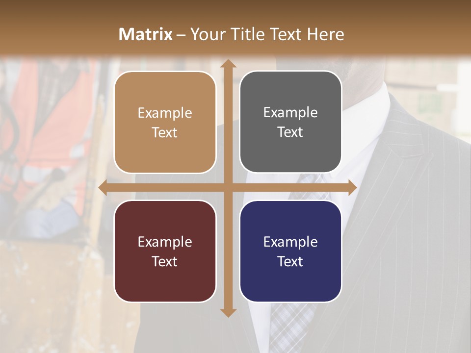 Mother Senior Peaceful PowerPoint Template