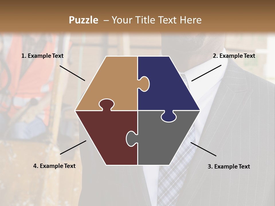 Mother Senior Peaceful PowerPoint Template