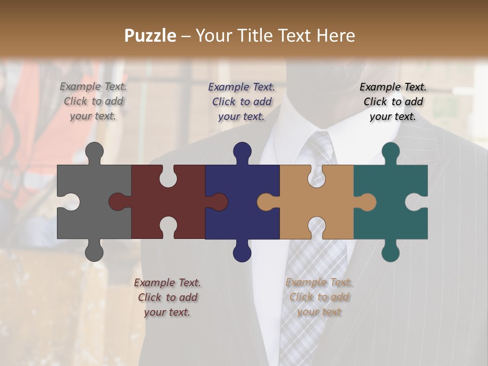 Mother Senior Peaceful PowerPoint Template