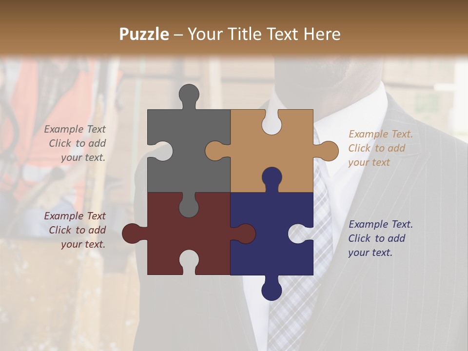 Mother Senior Peaceful PowerPoint Template