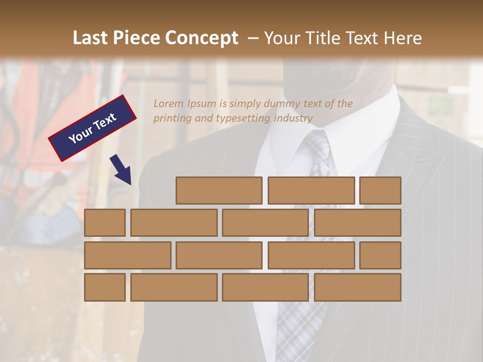Mother Senior Peaceful PowerPoint Template