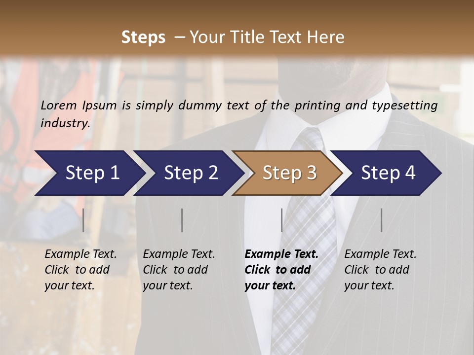 Mother Senior Peaceful PowerPoint Template