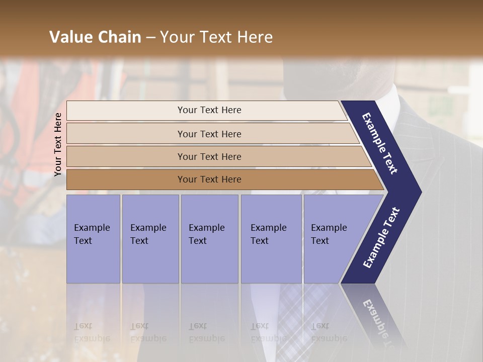 Mother Senior Peaceful PowerPoint Template