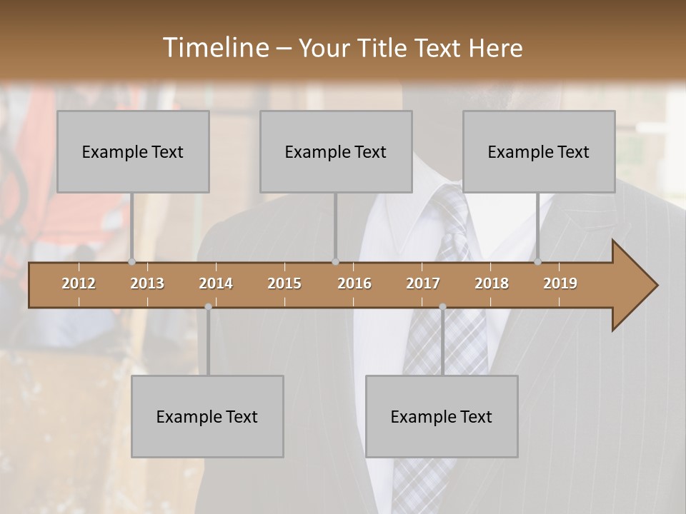 Mother Senior Peaceful PowerPoint Template