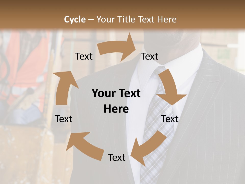 Mother Senior Peaceful PowerPoint Template