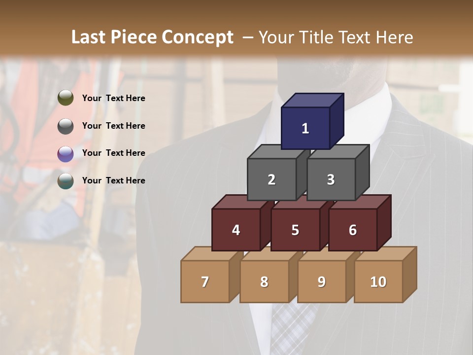 Mother Senior Peaceful PowerPoint Template